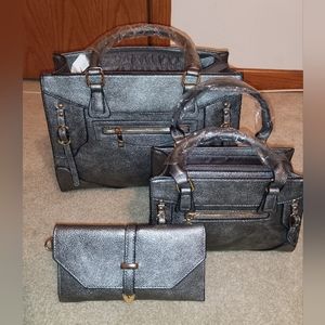 3 piece handbag set